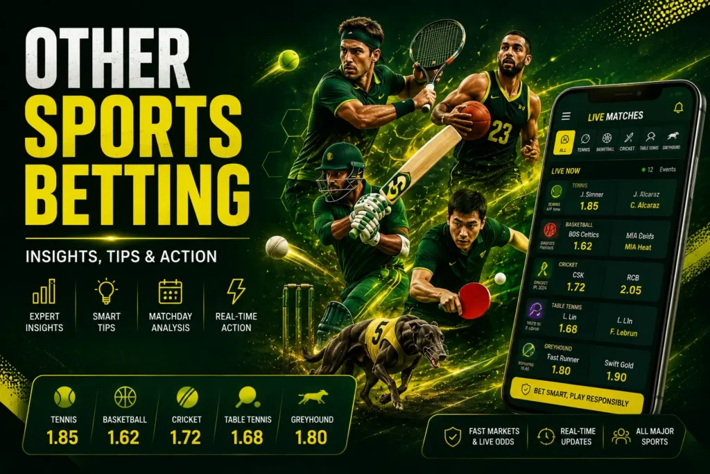 What Is NOTOUT? Complete Guide to Sports Betting & Gaming (2026) 6 Other Sports Betting