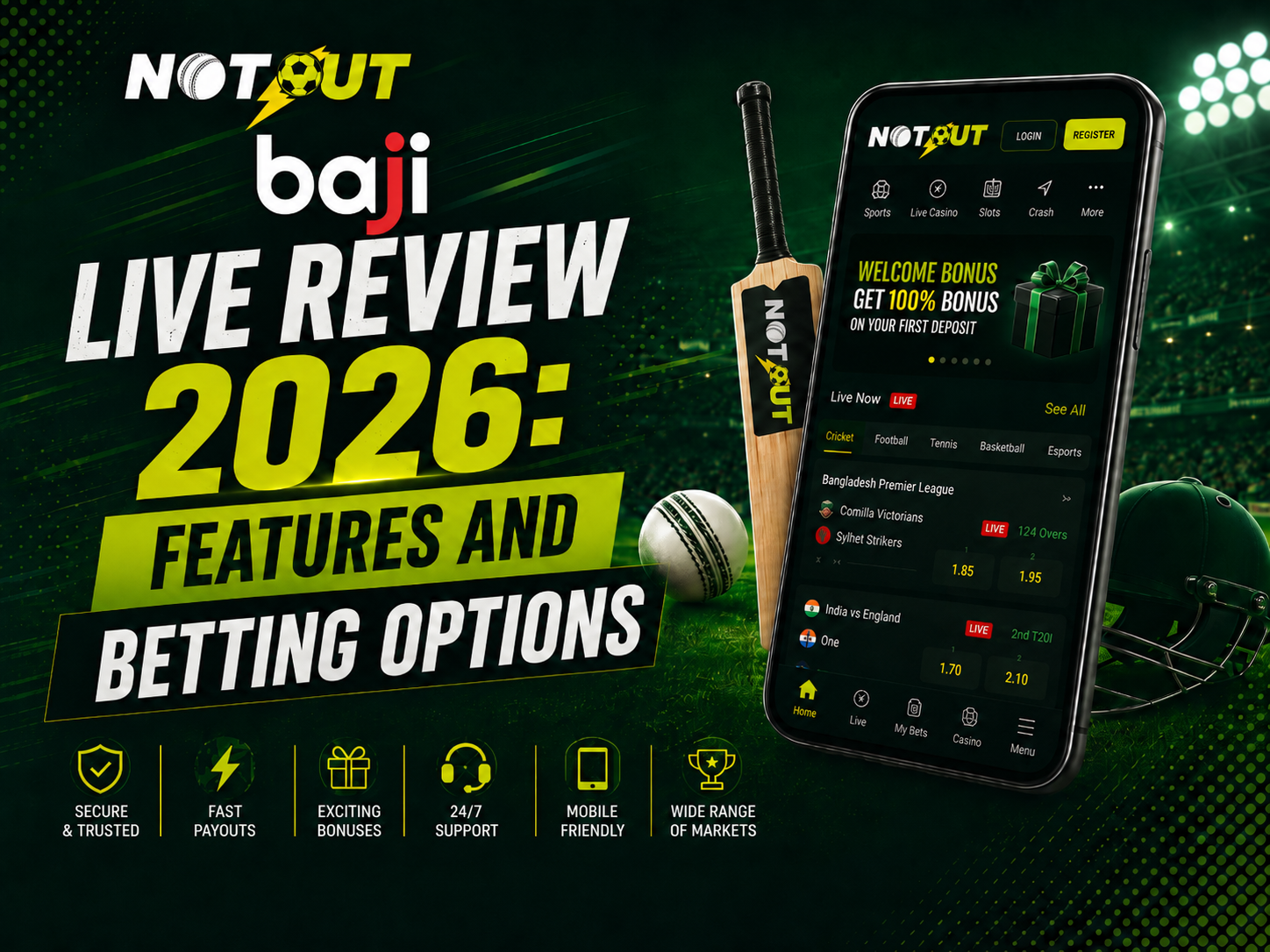 Baji Live Review 2026: Features and Betting Options