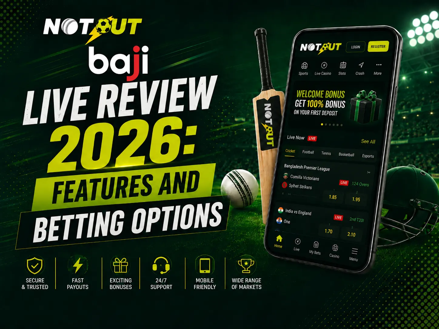 Baji Live Review 2026: Features and Betting Options